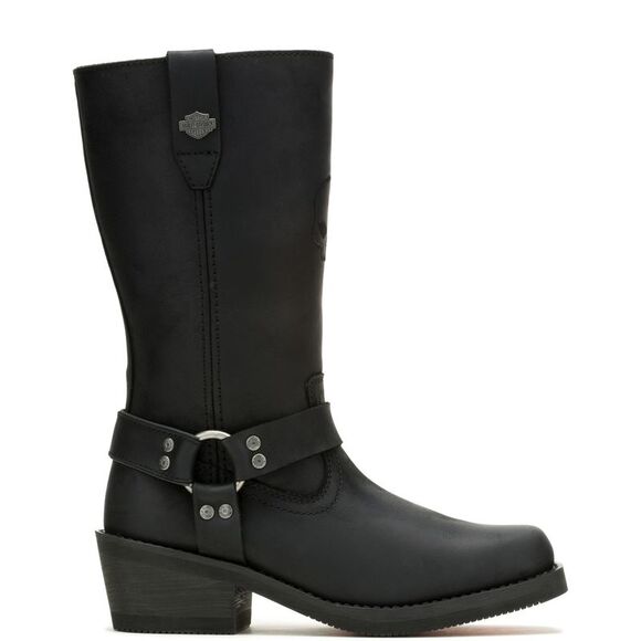 Harley-Davidson Shoes - Harley-Davidson Womens Korsen Tall Ride 10" Waterproof Black Boots (NWT)